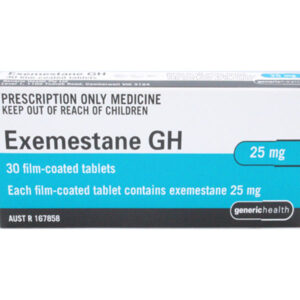 Aromasin 25mg X 30 tablets (Australian Pharma)